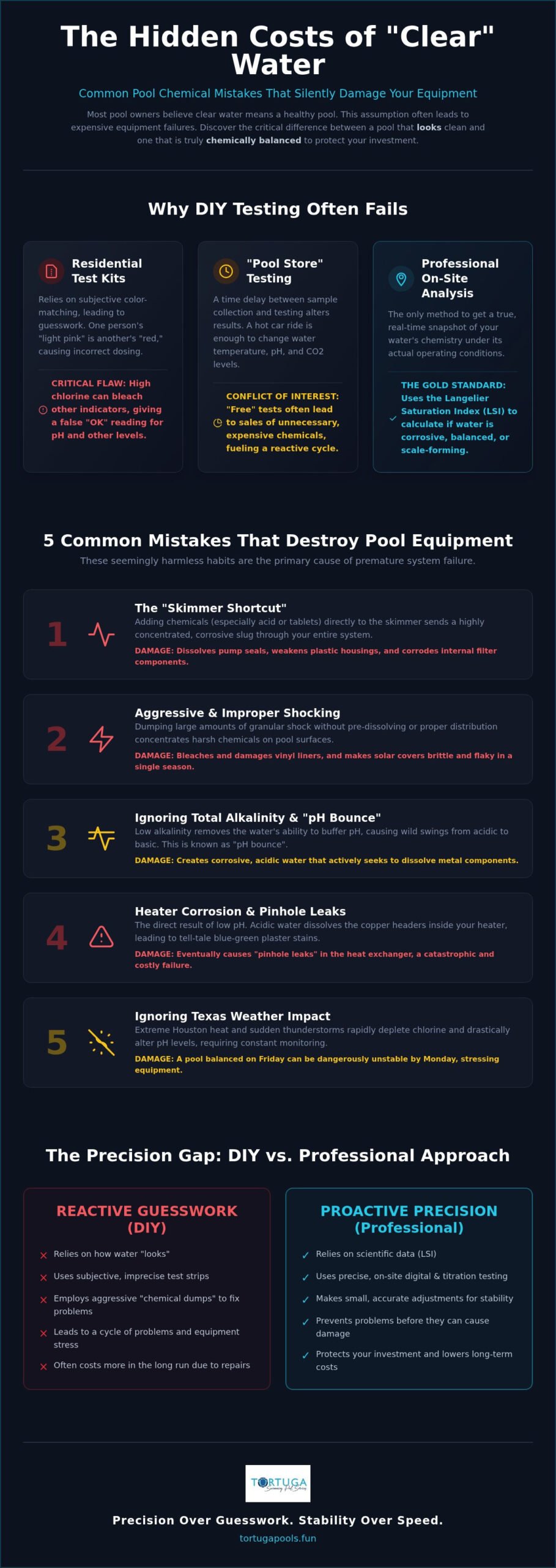 Common Pool Chemical Mistakes: A Methodical Guide to Safe Water