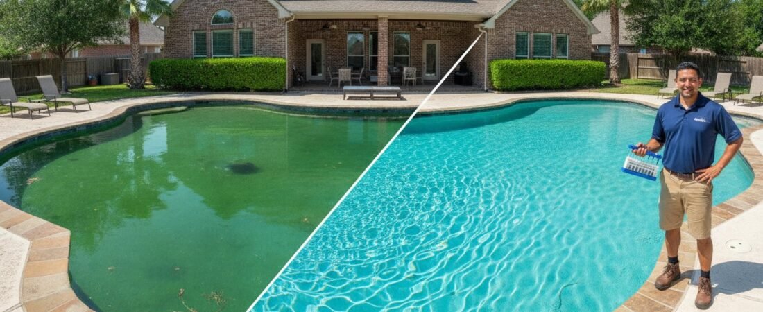 Green Pool Algae Cleanup in Katy: A Methodical Step-by-Step Recovery Guide